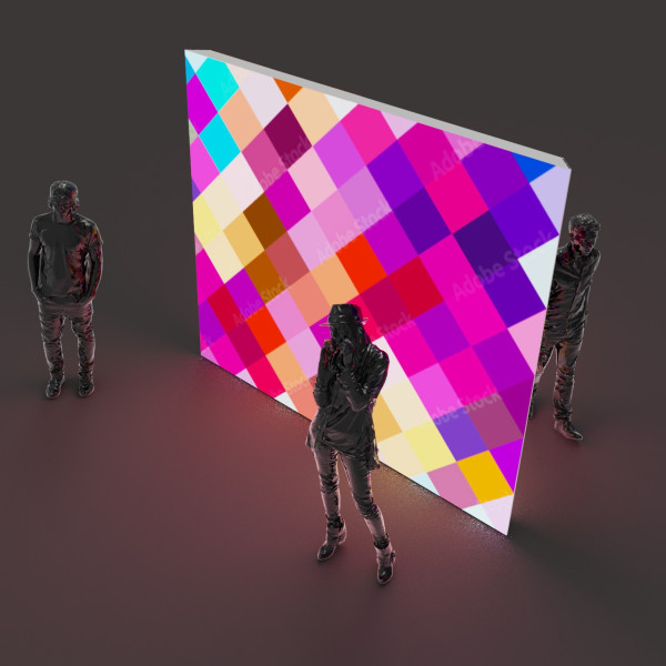 LED-EXPO WALL 3D